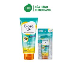 Serum Chống Nắng Dưỡng Thể Kháng Bụi Mát Lạnh Biore UV SPF 50+/PA+++
