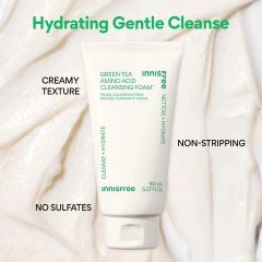 Sữa Rửa Mặt Trà Xanh Innisfree Green Tea Amino Hydrating Cleansing Foam 150g