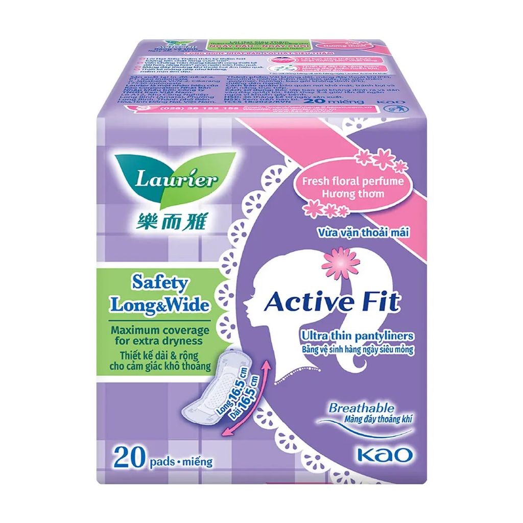 BVS Laurier, băng vệ sinh ban đêm và hàng ngày Nhật Bản