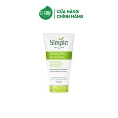 Sữa Rửa Mặt Simple Moisturising Facial Wash 150ml