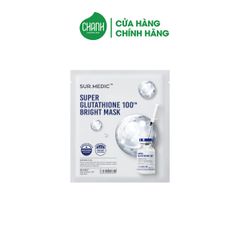 Mặt Nạ Sur.Medic+ Tinh Chất Glutathione Làm Sáng Da Bright Glutathione Mask 30g