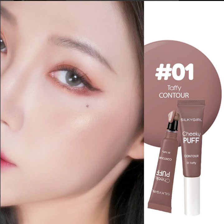 Tạo khối dạng kem Silkgirl Cheeky Puff Contour 01