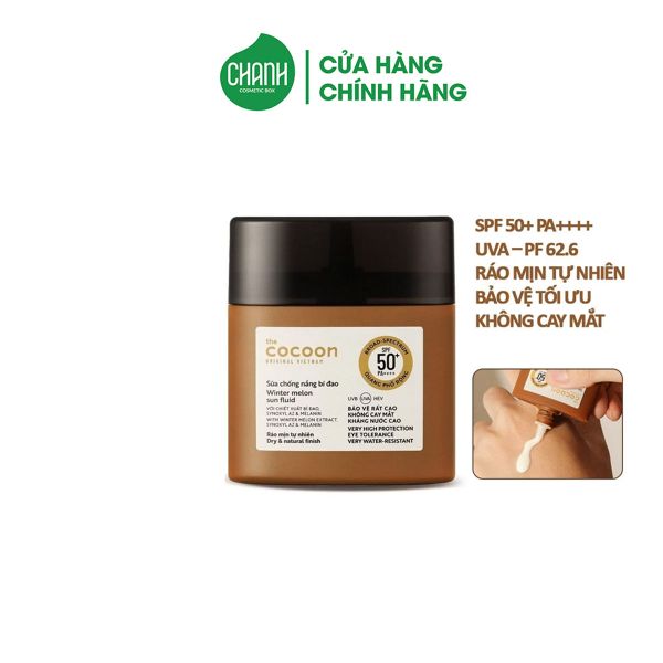 Kem chống nắng bí đao Cocoon dạng sữa