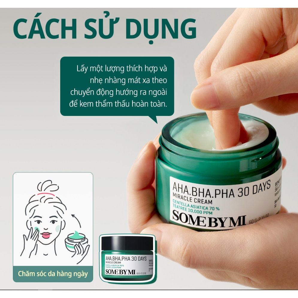 Kem Dưỡng Some By Mi AHA-BHA-PHA 30 Days Miracle 60gr