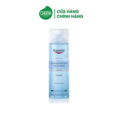 Nước Cân Bằng Eucerin Dermato Clean Hyaluron Dành Cho Da Nhạy Cảm 200ml