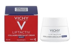 Vichy kem dưỡng giúp sáng da, mờ thâm nám ban đêm Liftactiv Collagen Specialist Night