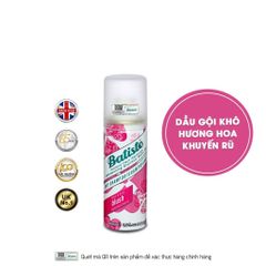 Dầu Gội Khô Batiste Dry Shampoo 50ml