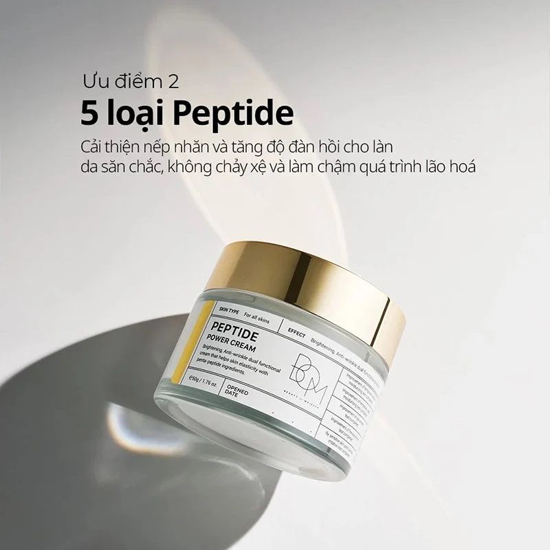 Kem Dưỡng B.O.M Sáng Da, Hỗ Trợ Mờ Nếp Nhăn 50g