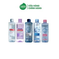 Nước tẩy trang LOreal Paris 3-in-1 Micellar Water / Revitalift Crystal 400ml