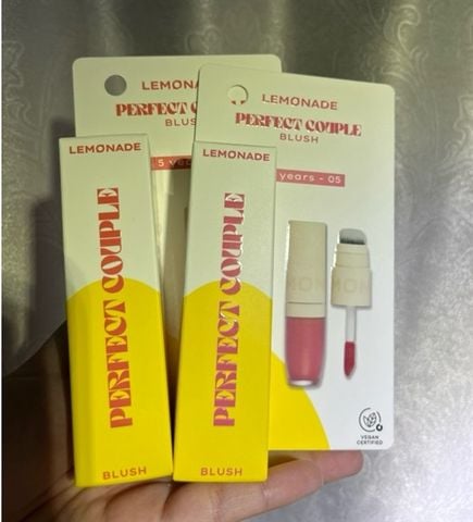 Kem Má Hồng Lemonade Perfect Couple Blush 5 Years 8.5g