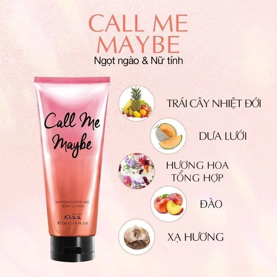 Dưỡng thể Hương Nước Hoa Kiss My Body