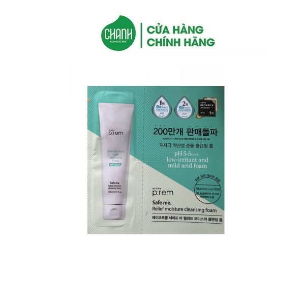 Sữa Rửa Mặt Tạo Bọt Make Prem Moisture Cleansing Foam 1ml
