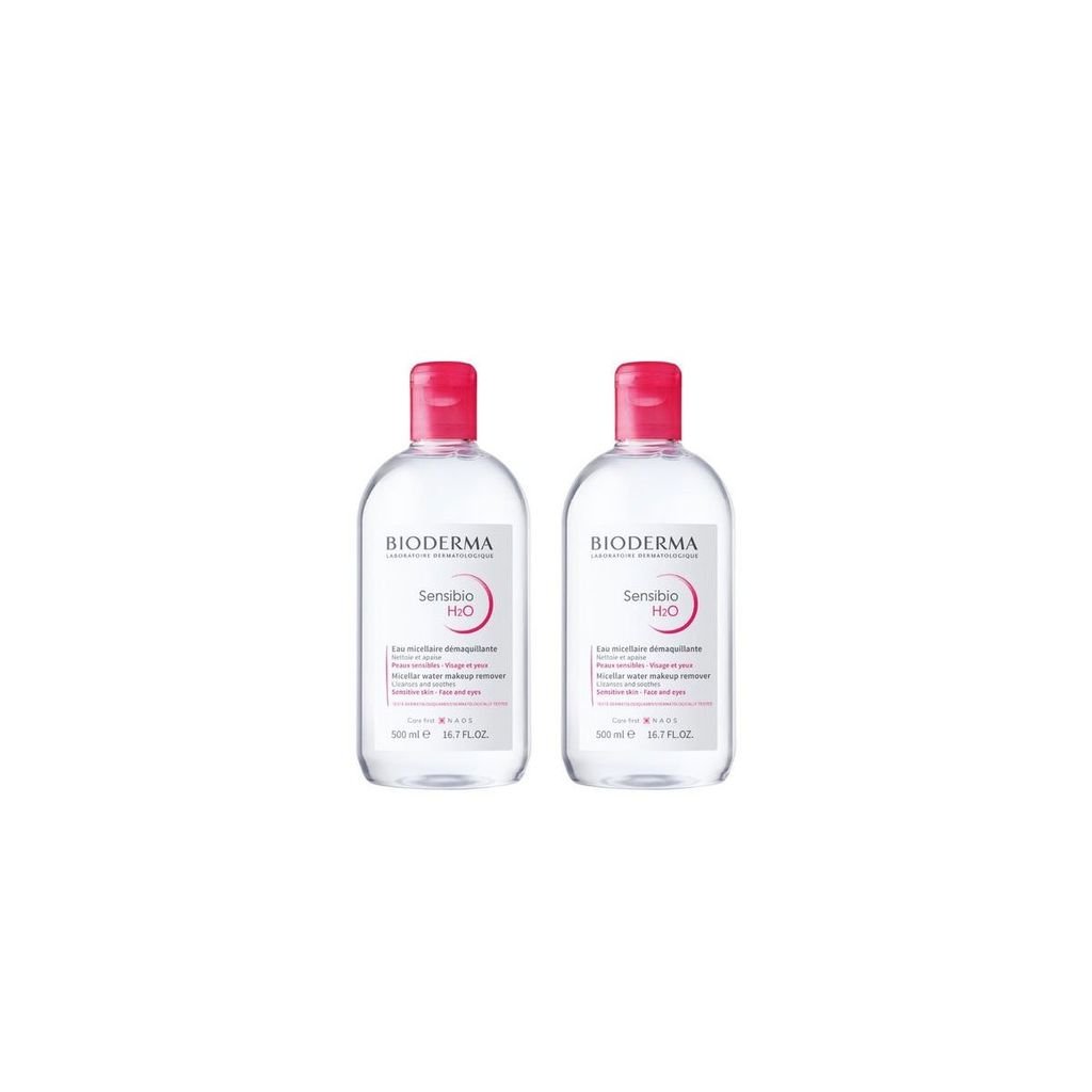 Nước tẩy trang Bioderma sensibio H2O nắp hồng cho da thường, da khô (100ml-250ml-500ml)
