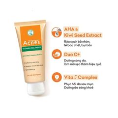 Kem rửa mặt sáng da Acnes Vitamin Cleanser 100g