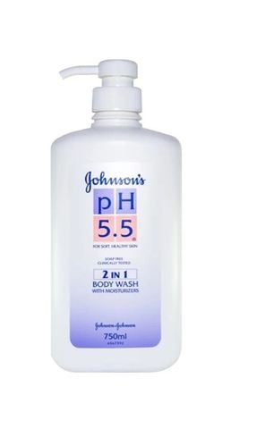 Sữa Tắm Johnson's Adult 2 Trong 1 Cấp Ẩm Cho Người Lớn 750ml