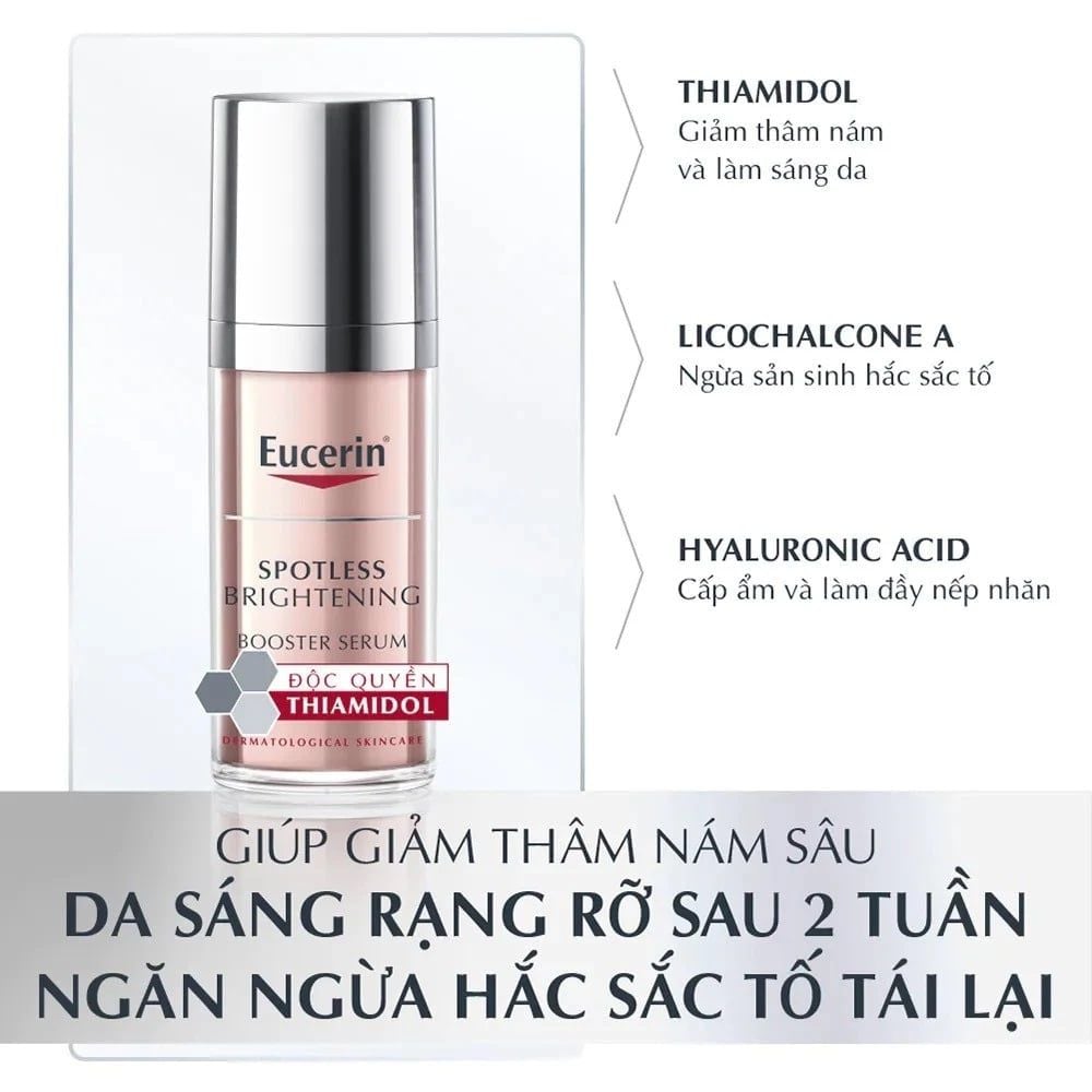 Serum Eucerin Spotless Brightening Booster Dưỡng Sáng Da, Mờ Thâm Nám 30ml