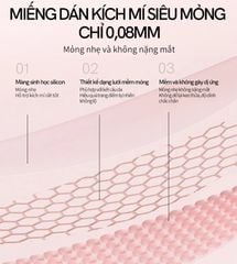 Miếng dán kích mí Mlen Diary tự nhiên không lộ - Mắt sưng - Elip