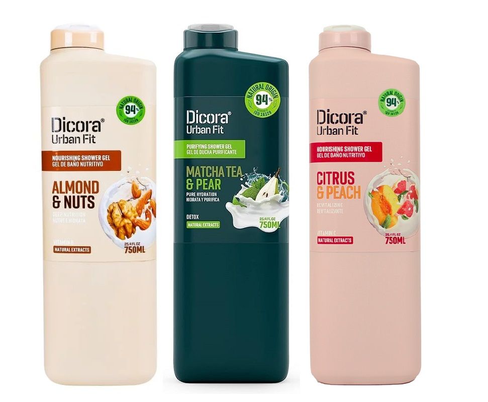 Sữa tắm dưỡng da Dicora Urban Fit Shower Gel - 400ml/ 750ml