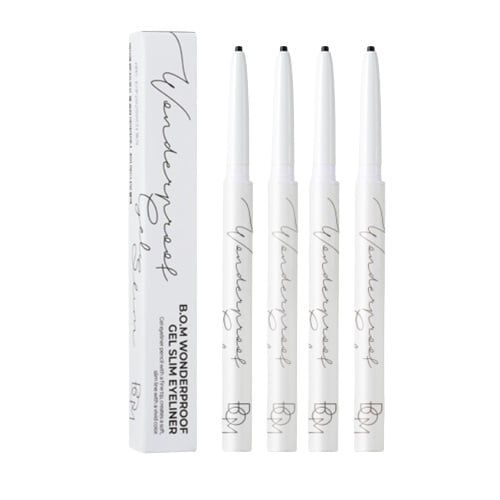 Chì kẻ mắt siêu mảnh lâu trôi Bom wonderproof gel slim eyeliner