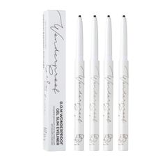 Chì kẻ mắt siêu mảnh lâu trôi Bom wonderproof gel slim eyeliner