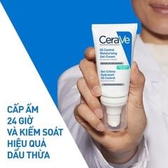 Kem Dưỡng Ẩm Và Giúp Kiểm Soát Dầu Cerave Oil Control Moisturising Gel-Cream 52ml