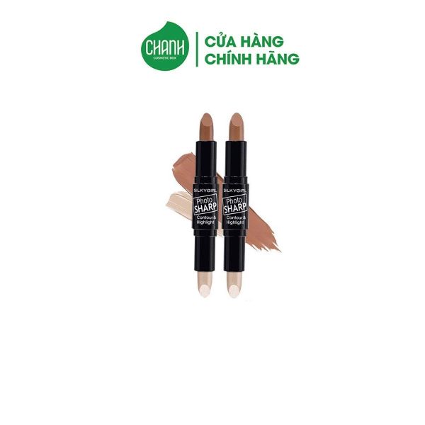 Tạo Khối 2 Đầu Silkygirl Photosharp Contour & Highlighter