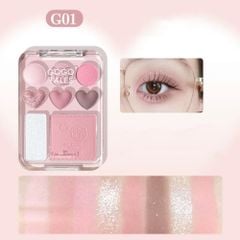 Bảng Phấn Mắt Má 8 Ô Gogo Tales Stick Sweet Heart