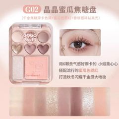 Bảng Phấn Mắt Má 8 Ô Gogo Tales Stick Sweet Heart