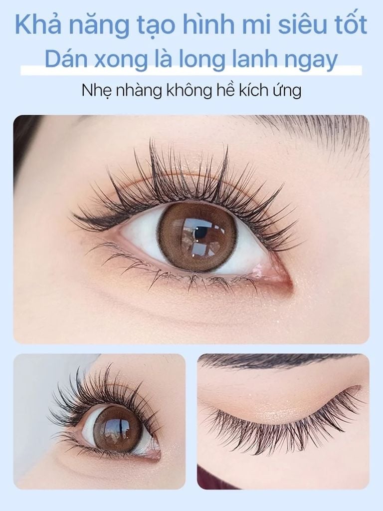 Lông Mi Giả Tách Sợi Hoa Hướng Dương Cho Đôi Mắt Long Lanh Mlen Diary - Bản Trung