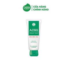 Kem rửa mặt Acnes Creamy Wash ngăn ngừa mụn 100g