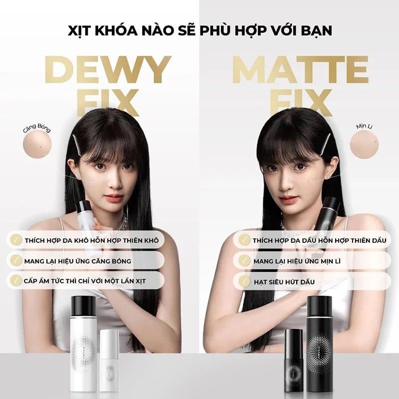 Xịt Khóa Nền Cố Định Trang Điểm Pramy Setting Spray Finish