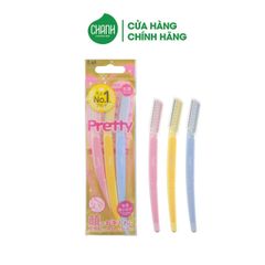 Set 3 Dao Cạo Lông Mặt KAI pretty da nhạy cảm