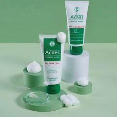 Kem rửa mặt Acnes Creamy Wash ngăn ngừa mụn 100g