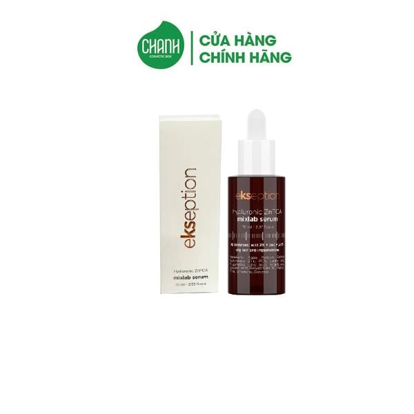 Tinh Chất Giảm Mụn Ekseption Hyaluronic ZnPCA Mixlab Serum Kiểm Soát Dầu 75ml