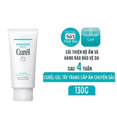 Gel Tẩy Trang Cấp Ẩm Chuyên Sâu Curel Intensive Moisture Care Makeup Cleansing 130g