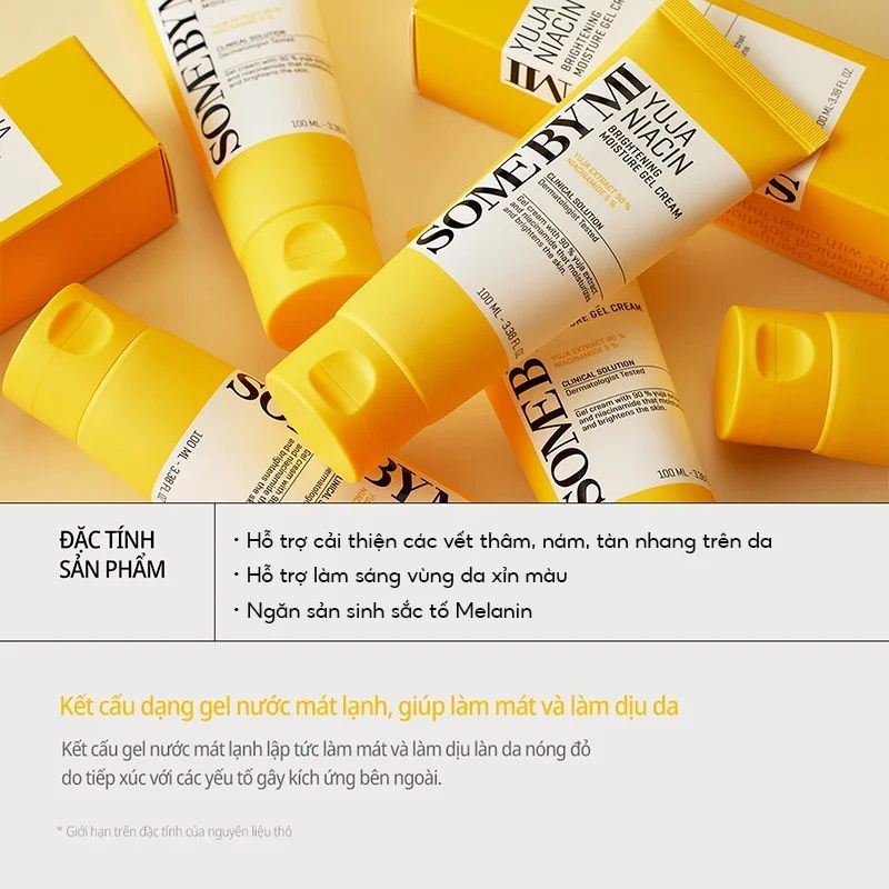 Kem dưỡng Some by Mi Yuja Niacin Brightening Moisture gel 100ml