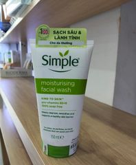 Sữa Rửa Mặt Simple Moisturising Facial Wash 150ml