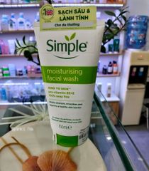 Sữa Rửa Mặt Simple Moisturising Facial Wash 150ml