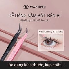 Nhíp gắp mi Mlen Diary màu hồng