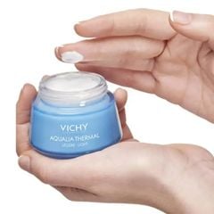 Kem dưỡng ẩm da khô Vichy aqualia thermal cream light 50ml
