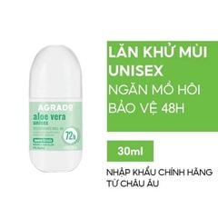 Lăn khử mùi Agrado lô hội unisex 50ml