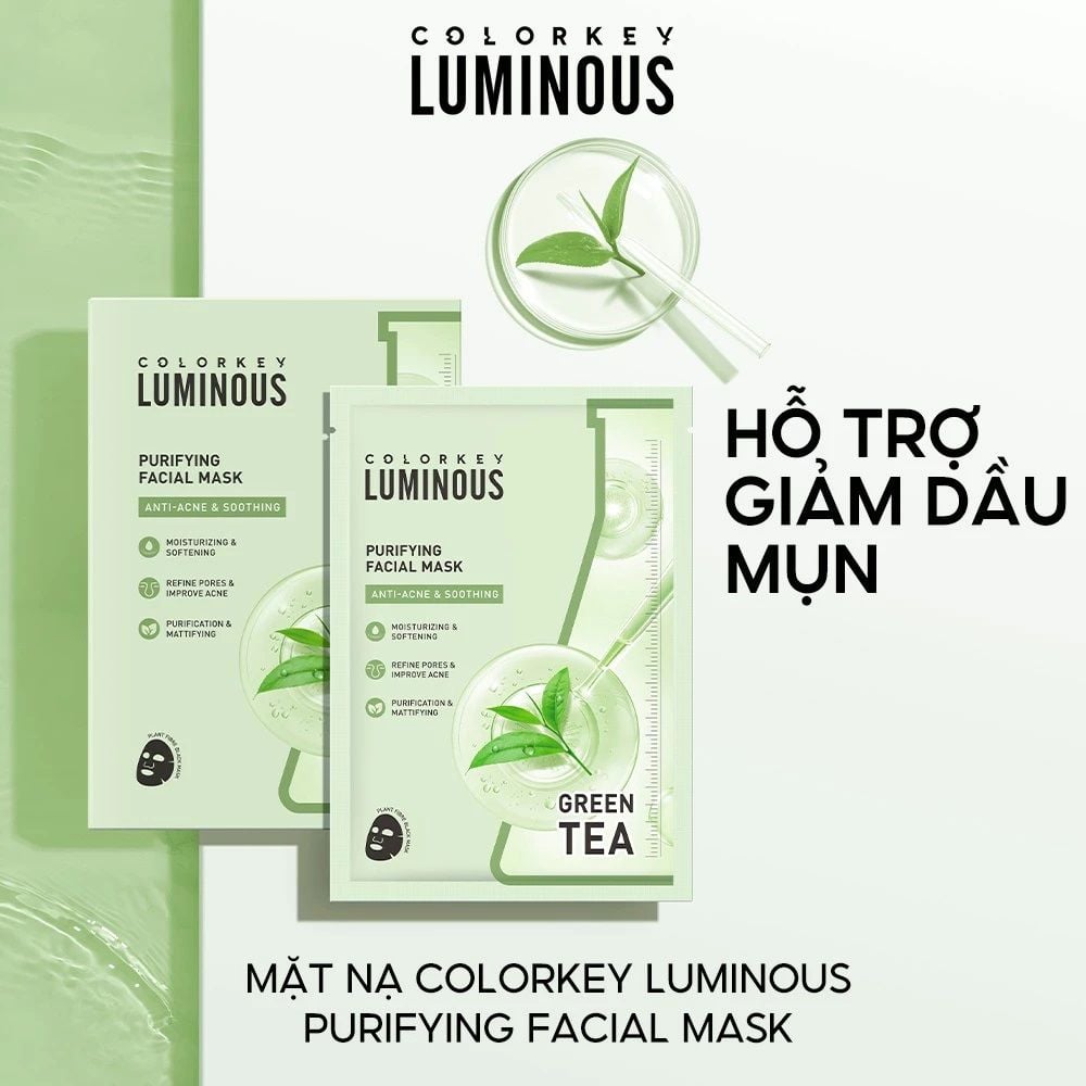 Mặt Nạ Colorkey Luminous B5 Facial Mask 25ml
