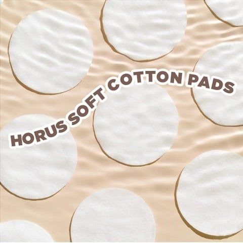 Bông tẩy trang Horus Soft Cotton Pads 120 miếng