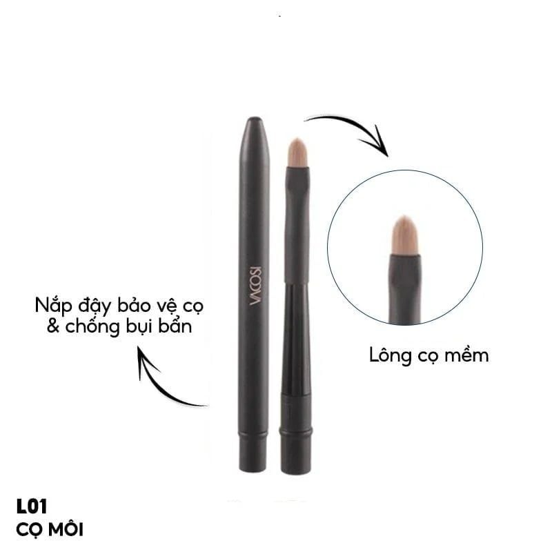 Cọ Đánh Môi Vacosi L01