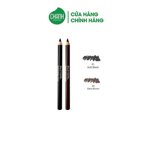 Chì Kẻ Mày Silkygirl Natural Brow Pencil
