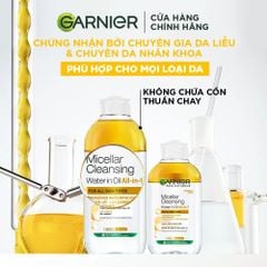 Nước Tẩy Trang Garnier Skin Naturals Micellar Oil-Infused Cleansing Water