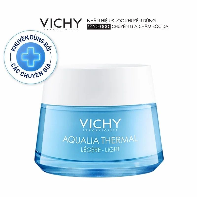 Kem dưỡng ẩm da khô Vichy aqualia thermal cream light 50ml