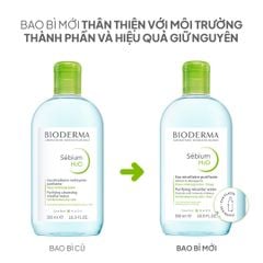 Nước Tẩy Trang Bioderma Nước Sébium H2O 500ml