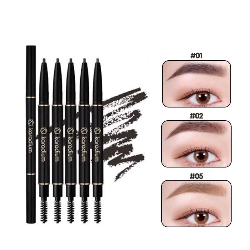 Chì Kẻ Mày Nét Mảnh, Lâu Trôi Karadium Auto Eyebrow Pencil 0.18g