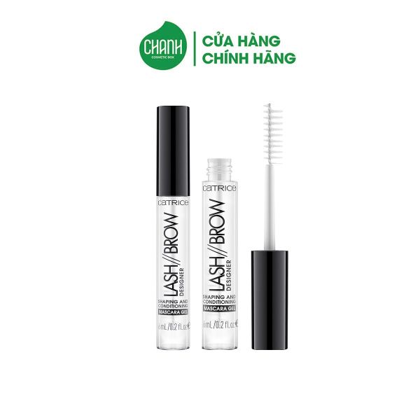 Mascara Định Hình Và Dưỡng Mi Mày Catrice Lash Brow Designer Shaping And Conditioning Mascara Gel (6ml)